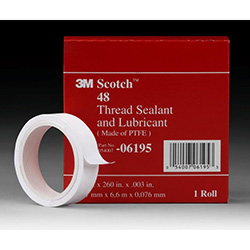 1/2" X 260" THREAD SEALANT & LUBRICANT TAPE